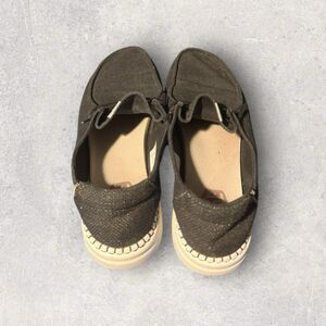 Hey Dude Wendy Rise Gray Women's Canvas Lightweight Shoes Loafers Size 11